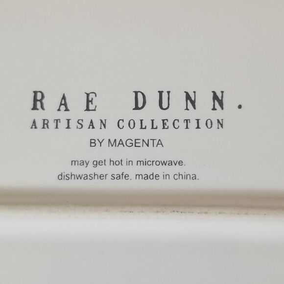 Rae Dunn Artisan Collection "Hippity Hop" Platter - Picture 4 of 4